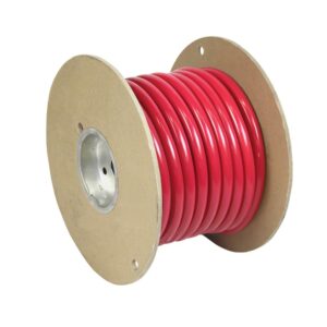 Image 1: Pacer Red 2 AWG Battery Cable - 50' 