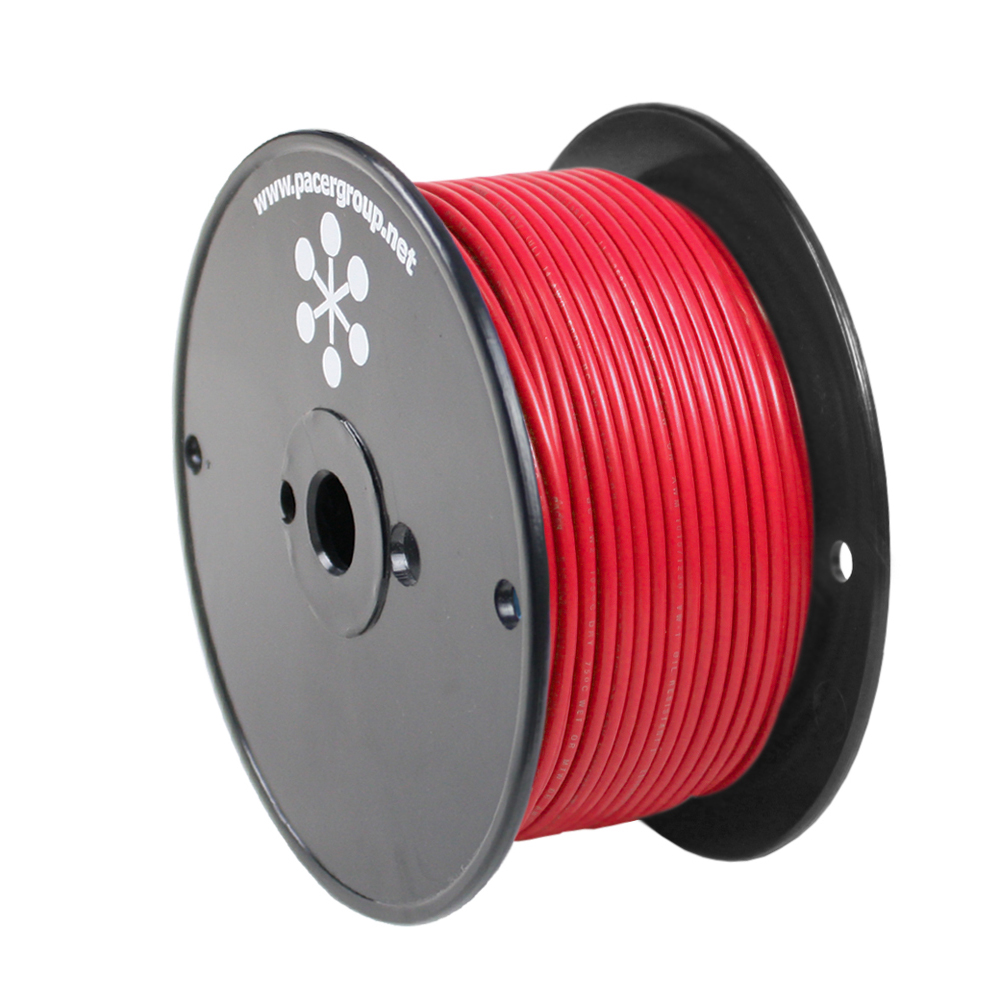 Image 1: Pacer Red 18 AWG Primary Wire - 250'