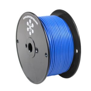 Image 1: Pacer Blue 18 AWG Primary Wire - 250' 