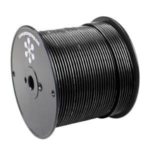 Image 1: Pacer Black 18 AWG Primary Wire - 500' 
