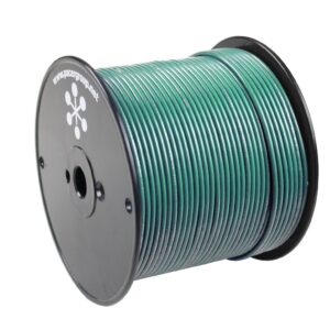 Image 1: Pacer Green 18 AWG Primary Wire - 500' 