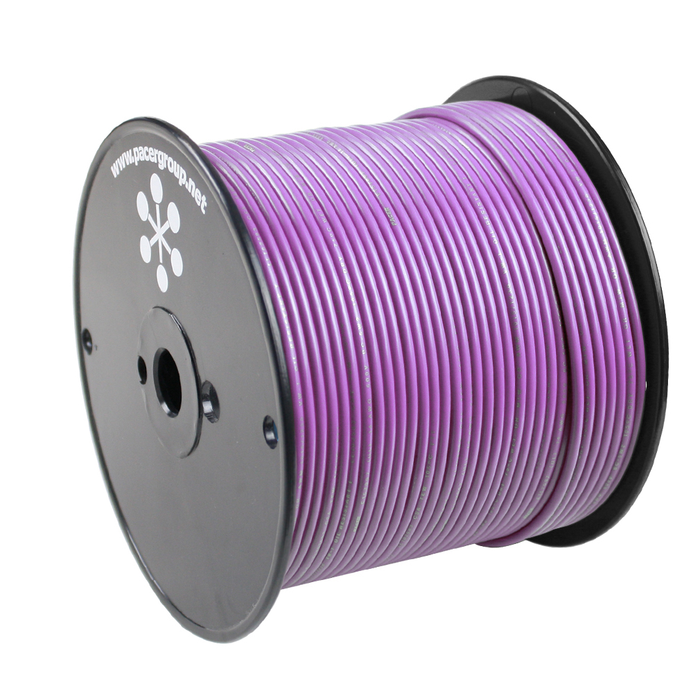 Image 1: Pacer Violet 18 AWG Primary Wire - 500'