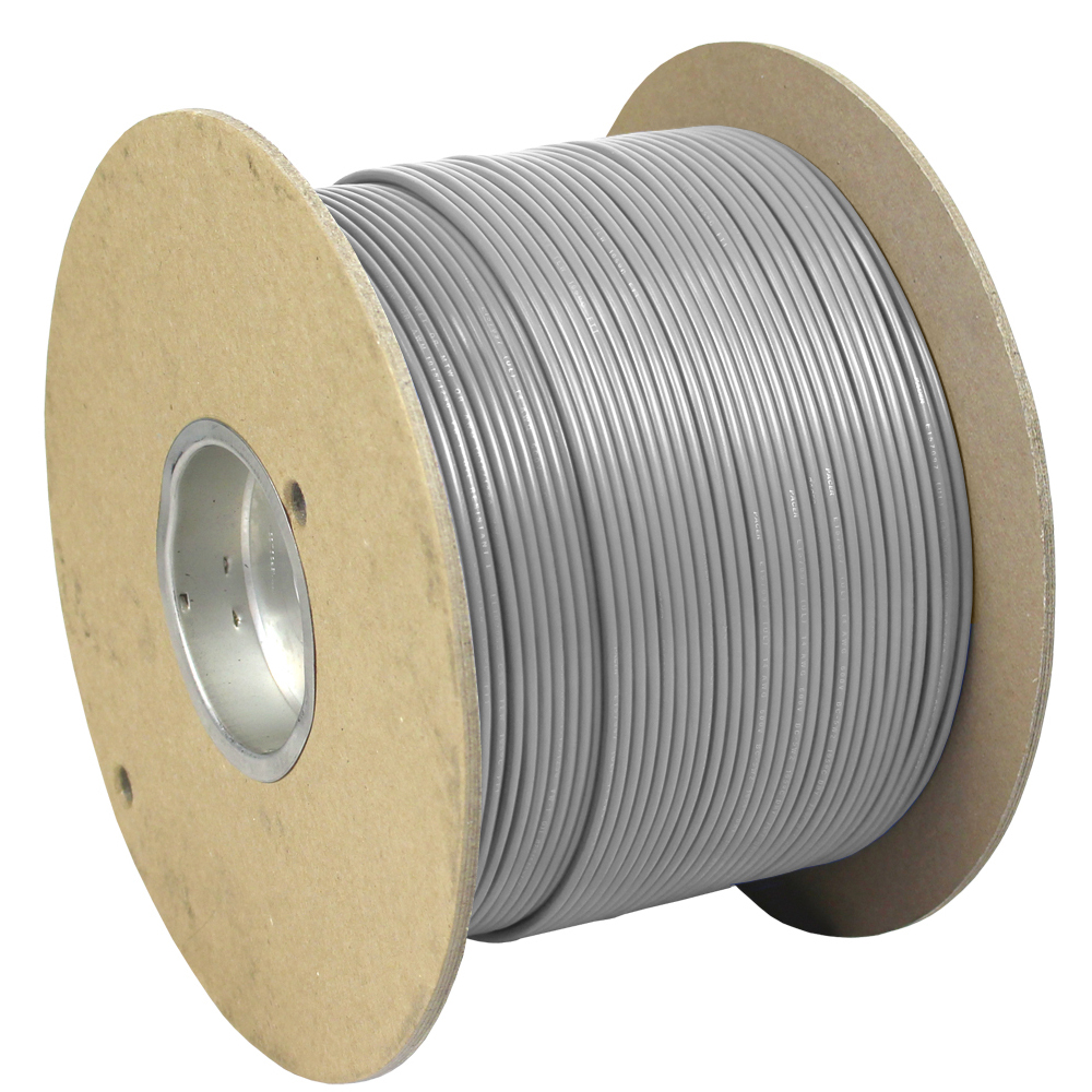 Image 1: Pacer Grey 18 AWG Primary Wire - 1,000'