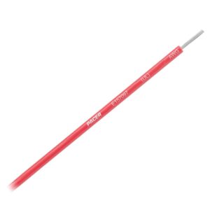 Image 1: Pacer Red 16 AWG Primary Wire - 25' 