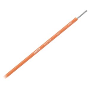 Image 1: Pacer Orange 16 AWG Primary Wire - 25' 