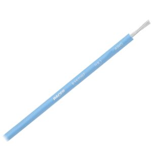 Image 1: Pacer Light Blue 16 AWG Primary Wire - 25' 