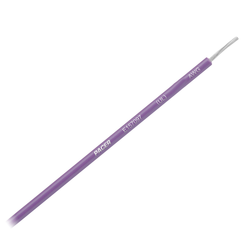 Image 1: Pacer Violet 16 AWG Primary Wire - 25'