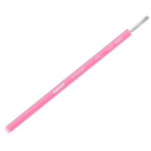 Image 1: Pacer Pink 16 AWG Primary Wire - 25' 