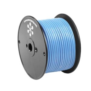 Image 1: Pacer Light Blue 16 AWG Primary Wire - 100' 