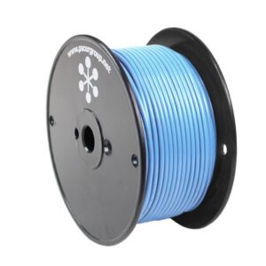 Image 1: Pacer Light Blue 16 AWG Primary Wire - 250' 