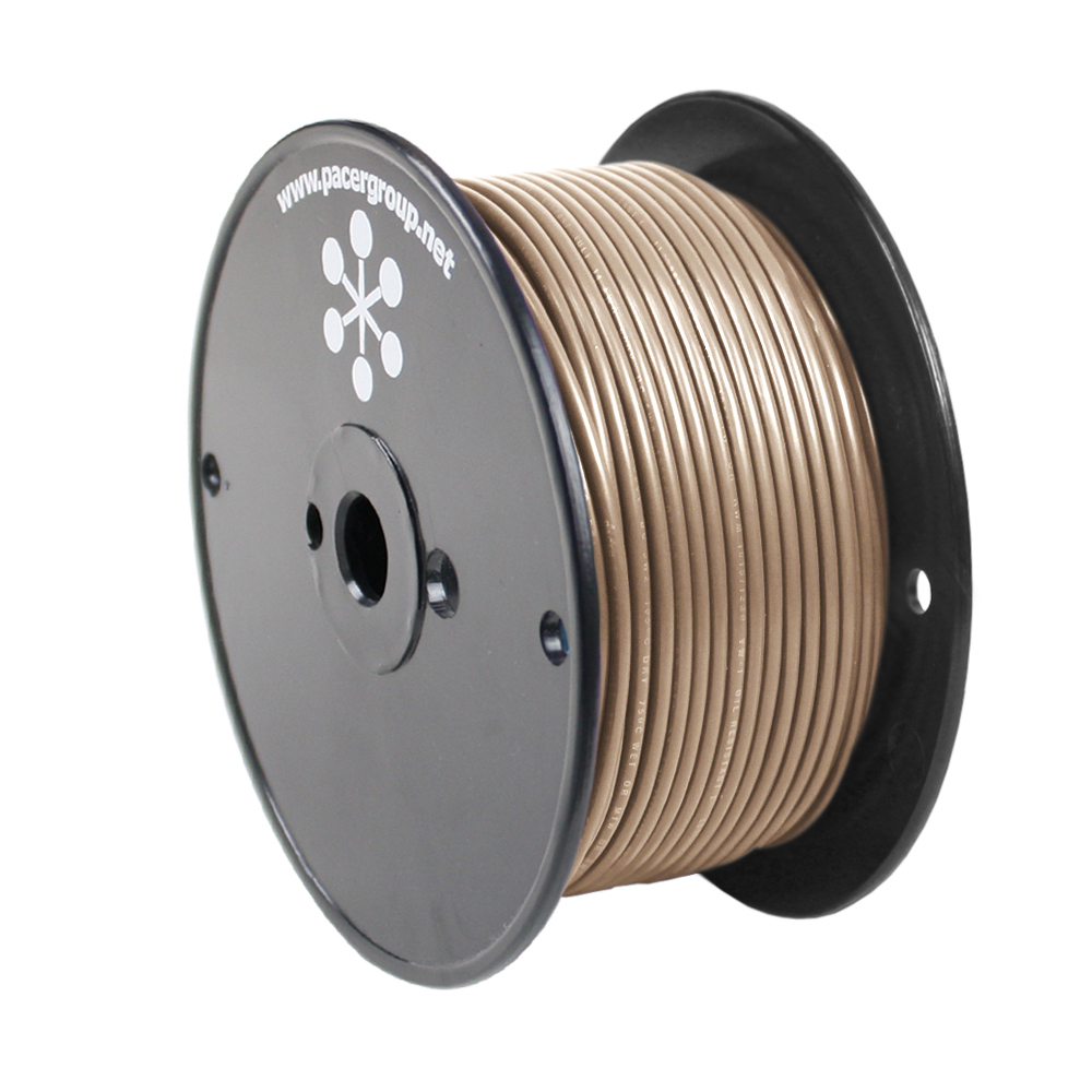 Image 1: Pacer Tan 16 AWG Primary Wire - 250'