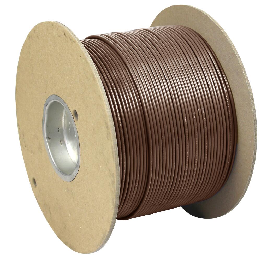 Image 1: Pacer Brown 16 AWG Primary Wire - 1,000'