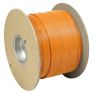 Image 1: Pacer Orange 16 AWG Primary Wire - 1,000' 