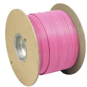 Image 1: Pacer Pink 16 AWG Primary Wire - 1,000' 