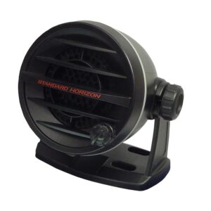 Image 1: Standard Horizon 10W Amplified External Speaker - Black