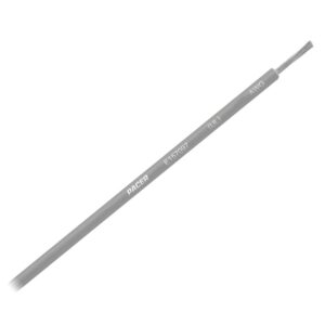Image 1: Pacer Grey 14 AWG Primary Wire - 25' 