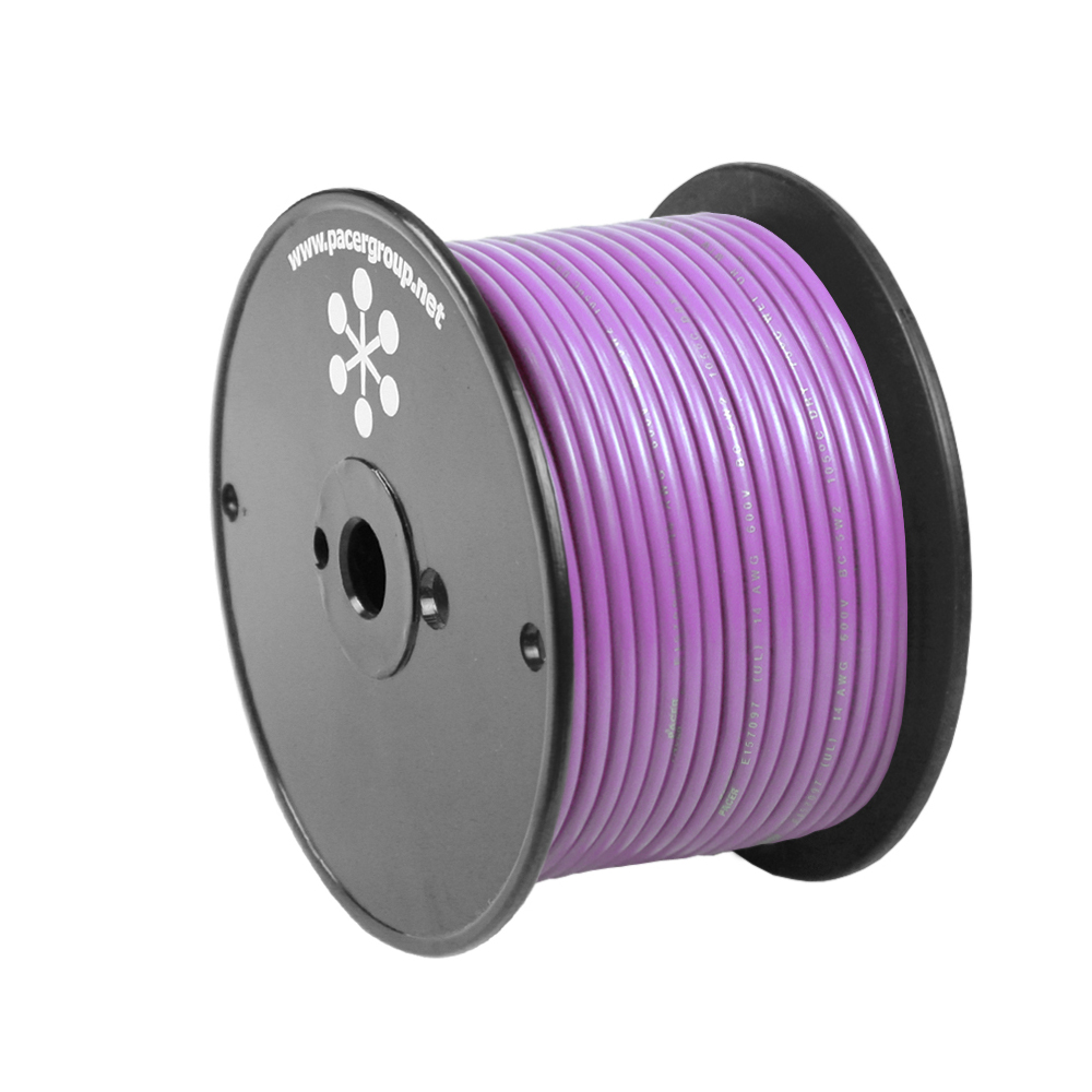 Image 1: Pacer Violet 14 AWG Primary Wire - 100'