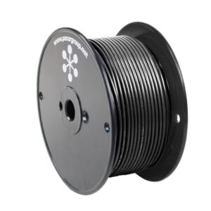 Image 1: Pacer Black 14 AWG Primary Wire - 250' 