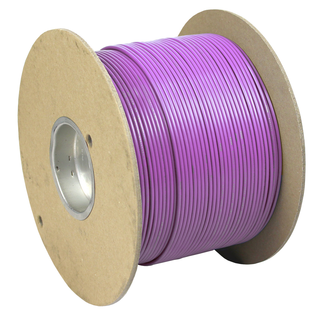 Image 1: Pacer Violet 14 AWG Primary Wire - 1,000'