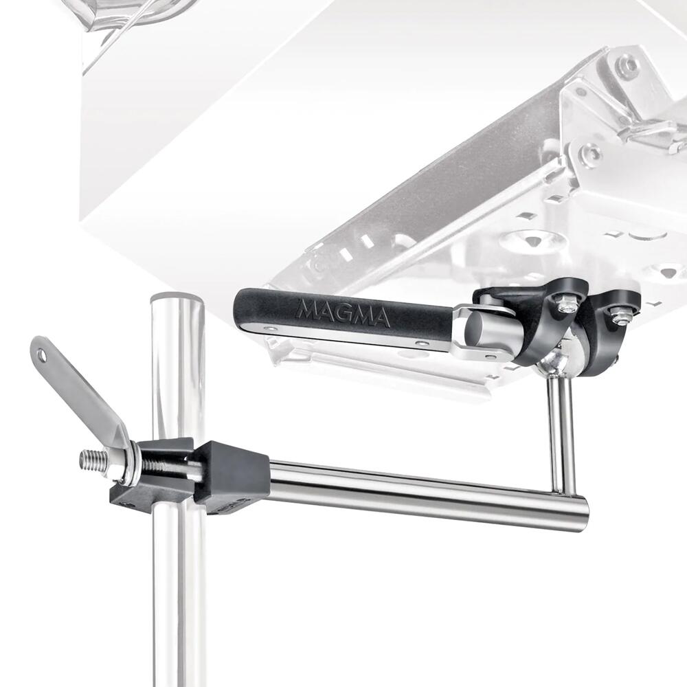 Image 1: Magma Vertical LeveLock Round Rail Mount - Oversized Rails