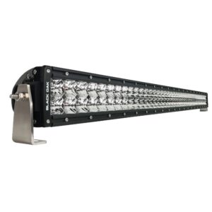 Image 1: Black Oak Pro Series 3.0 Double Row 40" LED Light Bar - Combo Optics - Black Housing