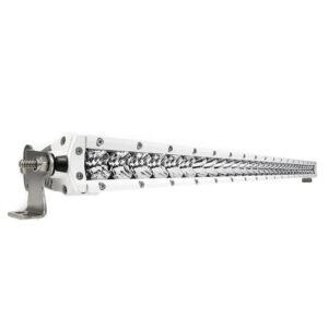 Image 1: Black Oak Pro Series 3.0 Single Row 30" LED Light Bar - Combo Optics - White Housing