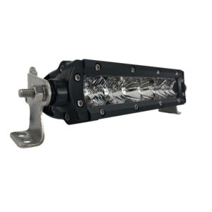 Image 1: Black Oak Pro Series 3.0 Single Row 6" LED Light Bar - Combo Optics - Black Housing