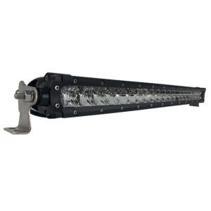 Image 1: Black Oak 20" Single Row LED Light Bar - Combo Optics - Black Housing - Pro Series 3.0