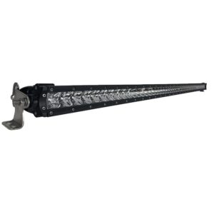 Image 1: Black Oak 50" Single Row LED Light Bar - Combo Optics - Black Housing - Pro Series 3.0