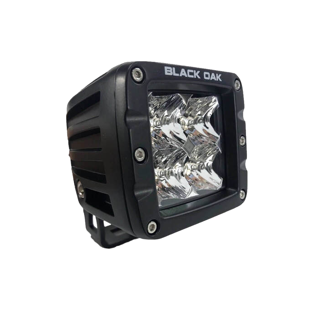 Image 1: Black Oak Pro Series 2" Flood Pod - Black
