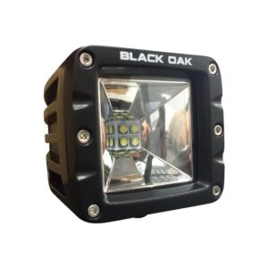 Image 1: Black Oak 2" LED Light Pod - Scene Optics - Black Housing - Pro Series 3.0