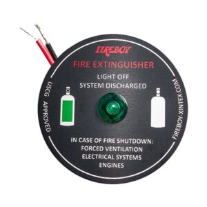 Image 1: Fireboy-Xintex System Ready Panel Warning Light 