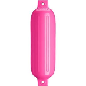 Image 1: Polyform G-4 Twin Eye Fender 6.5" x 22" - Pink