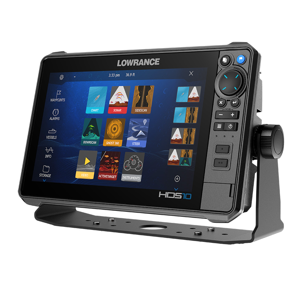 Image 3: Lowrance HDS PRO 10 - w/ Preloaded C-MAP DISCOVER OnBoard - No Transducer