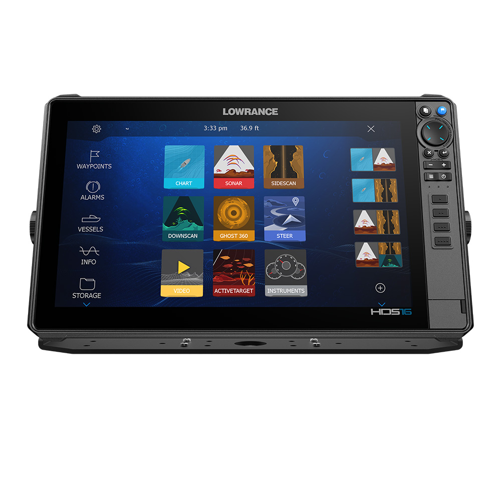 Image 1: Lowrance HDS PRO 16 - w/ Preloaded C-MAP DISCOVER OnBoard - No Transducer