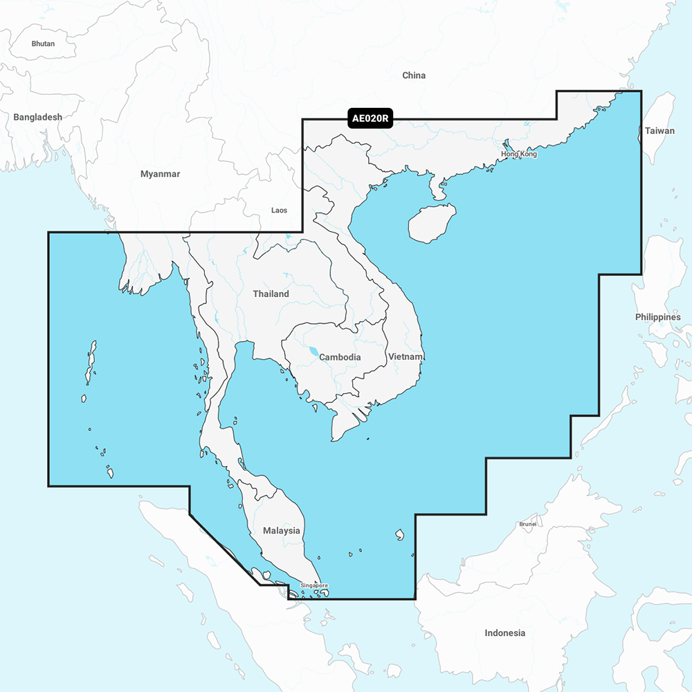 Image 1: Garmin Navionics Vision+ NVAE020R - South China & Andaman Seas - Marine Chart