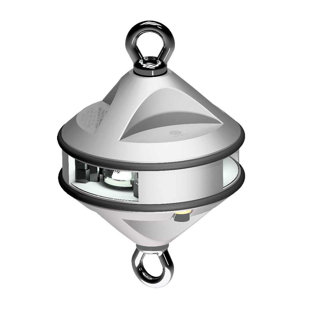 Image 1: Lopolight Series 200-012 - Hoist Light - 2NM - White - Silver Housing