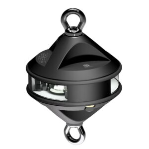 Image 1: Lopolight Series 200-012 - Hoist Light - 2NM - White - Black Housing 