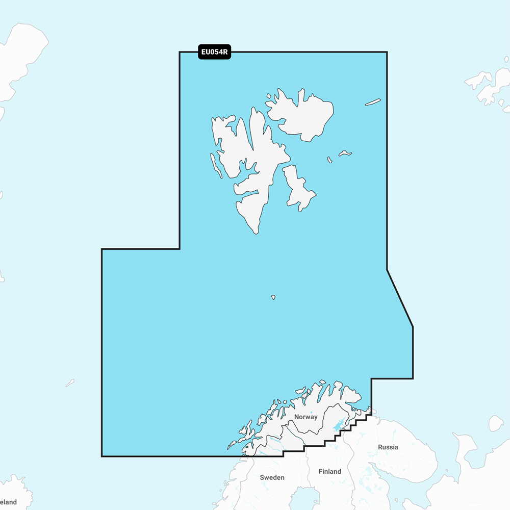 Image 1: Garmin Navionics Vision+ NVEU054R - Norway, Vestfjorden to Svalbard - Marine Chart