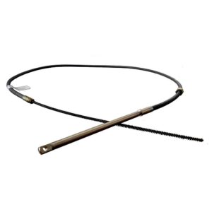 Image 1: Uflex M90 Mach Black Rotary Steering Cable - 9'