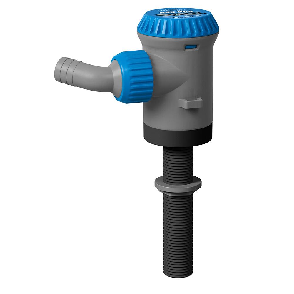Image 1: TRAC Outdoors Submersible Thru-Hull Pump - 600 GPH