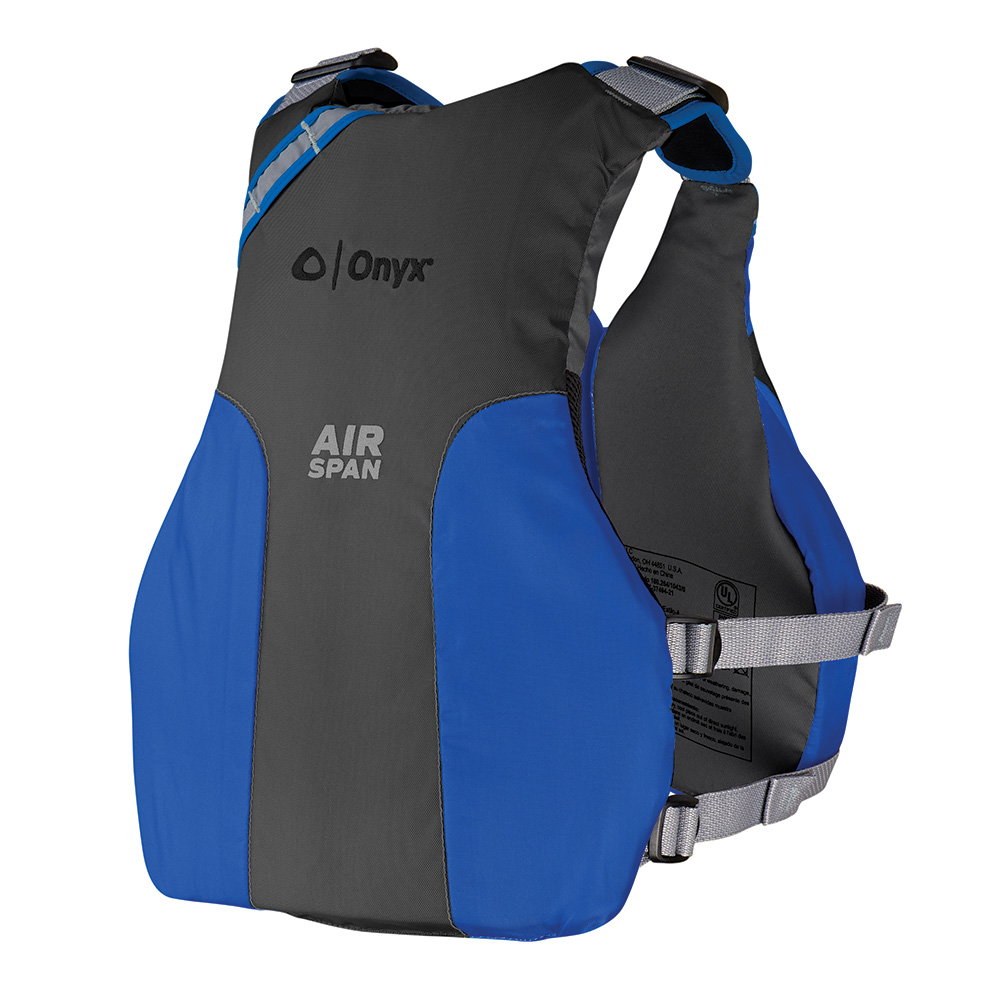 Image 2: Onyx Airspan Breeze Life Jacket - XS/SM - Blue