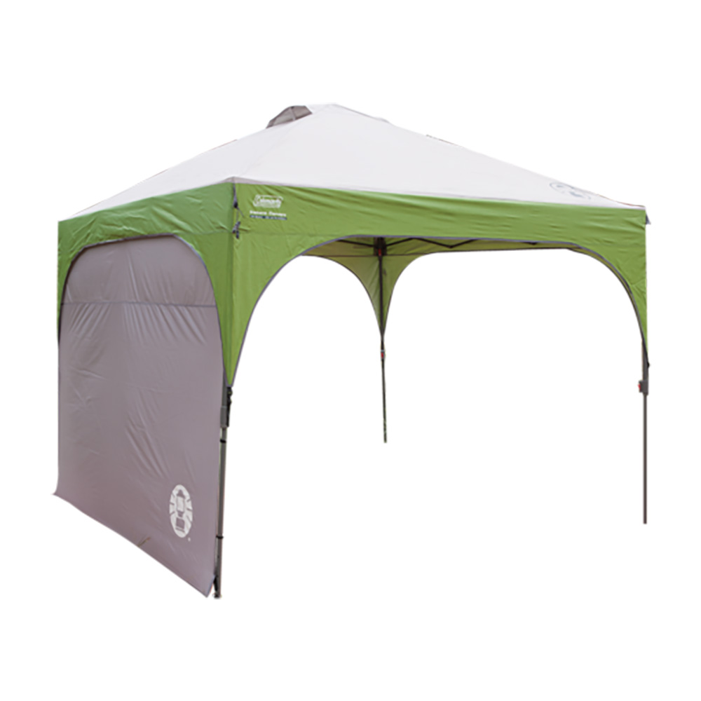 Image 1: Coleman Canopy Sunwall 10' x 10' Canopy Sun Shelter Tent