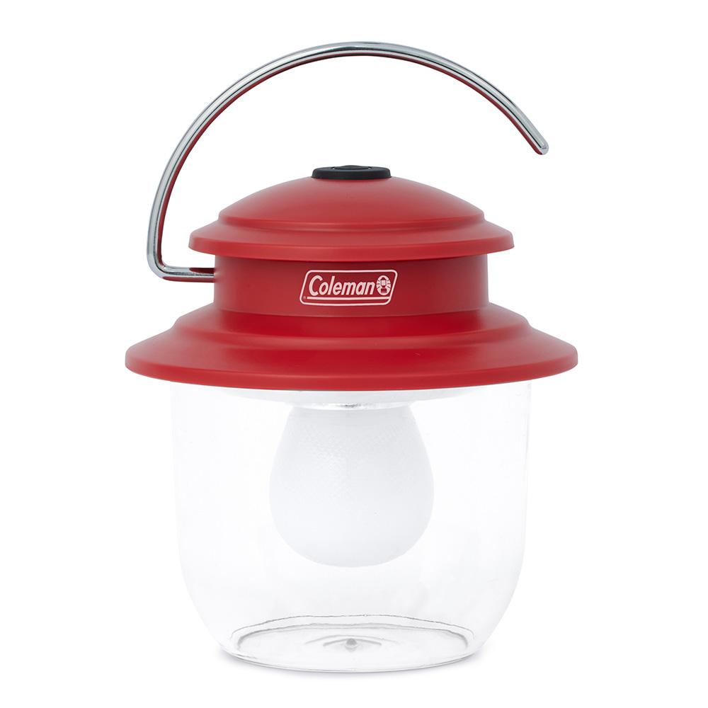Image 1: Coleman Classic LED Lantern - 300 Lumens - Red