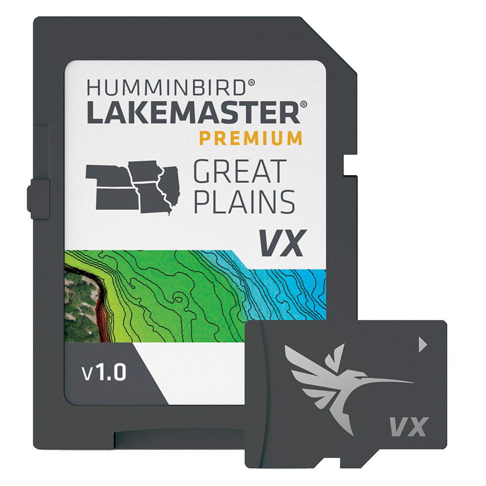 Image 1: Humminbird LakeMaster® VX Premium - Great Plains