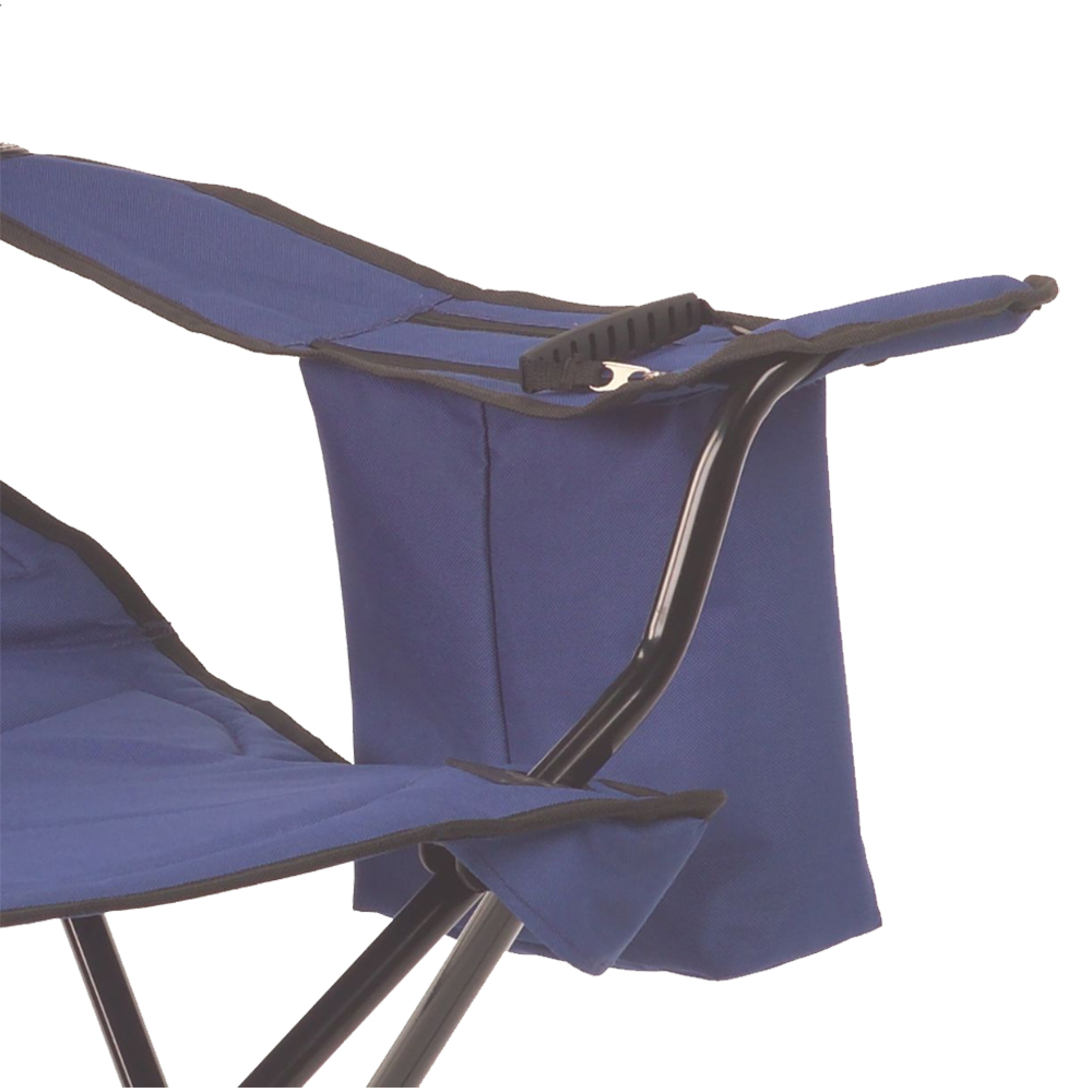 Image 2: Coleman Cooler Quad Chair - Blue