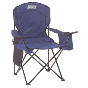 Image 1: Coleman Cooler Quad Chair - Blue