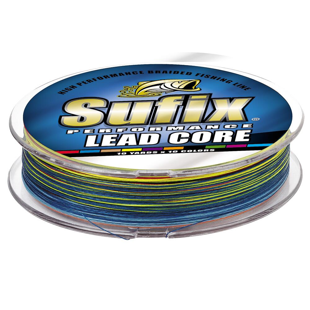 Image 1: Sufix Performance Lead Core - 12lb - 10-Color Metered - 100 yds