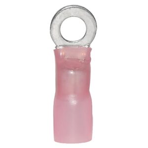 Image 1: Ancor Heat Shrink Ring Terminal - #8 1/4" *3-Pack