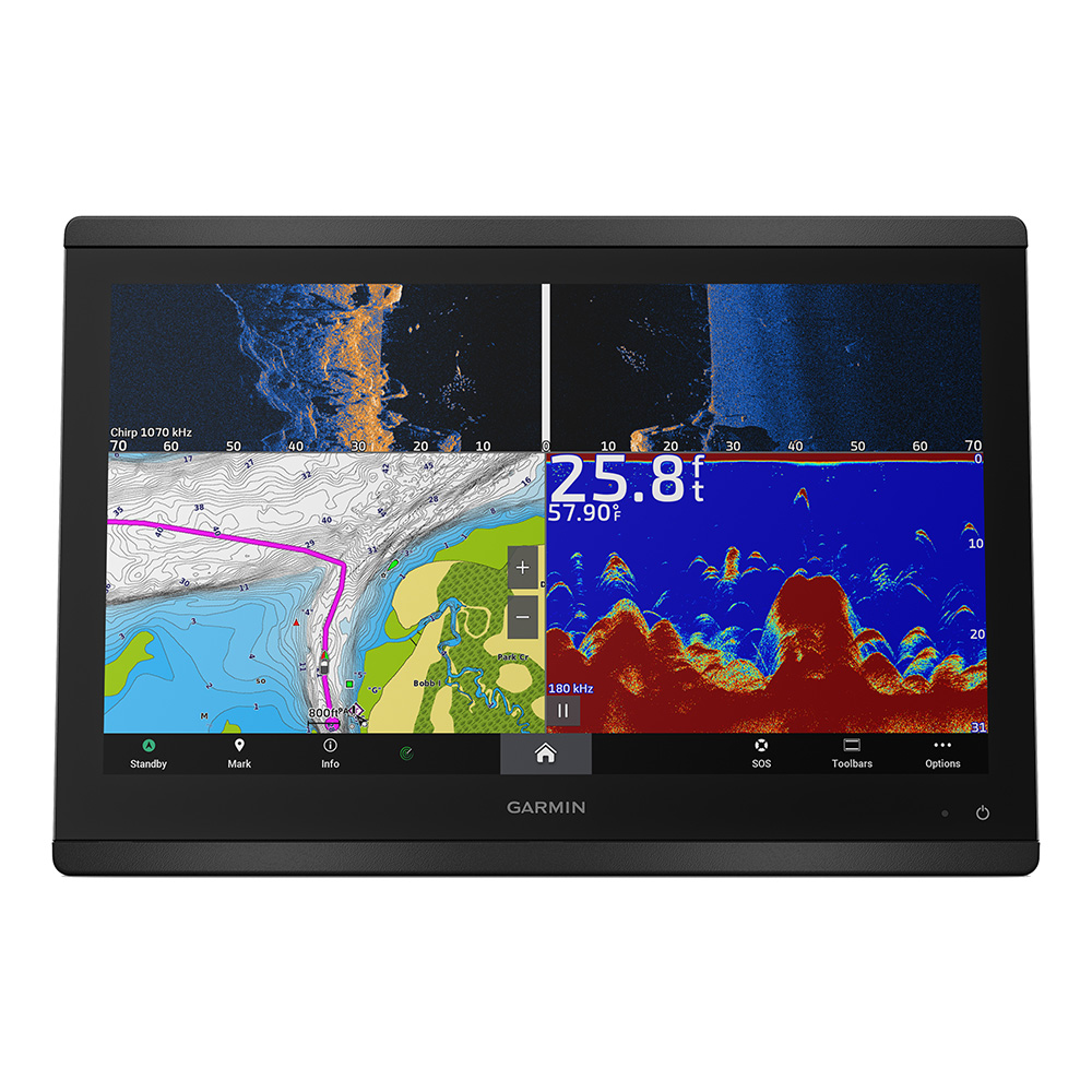 Image 1: Garmin GPSMAP&reg; 8616xsv Combo GPS/Fishfinder GN+